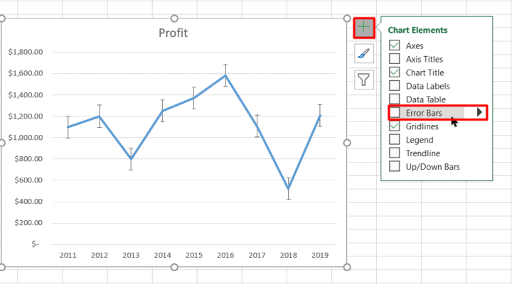 How to Add Error Bars in Excel? 7 Best Methods