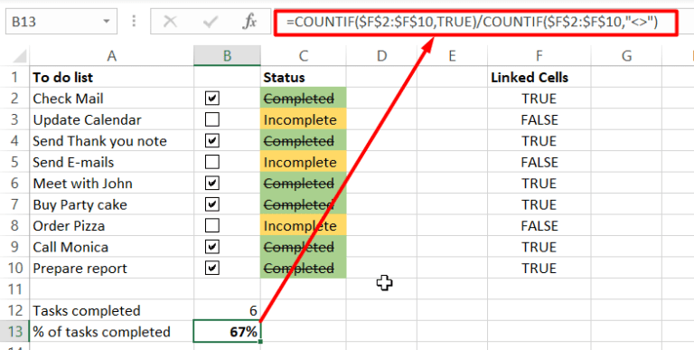 How to Insert a Checkbox in Excel? 3 EASY Examples