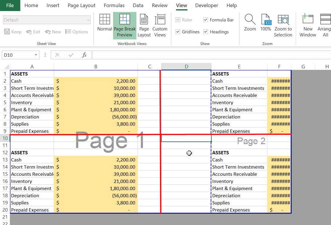 How To Insert A Page Break In Excel? (3 Simple Steps)