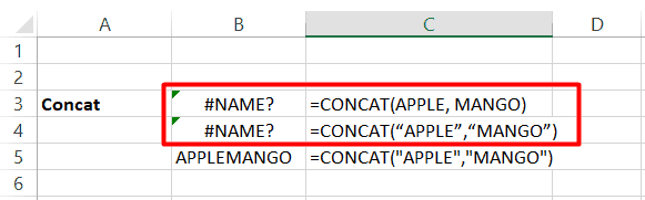 Use normal straight double quotes to refer to text strings. 