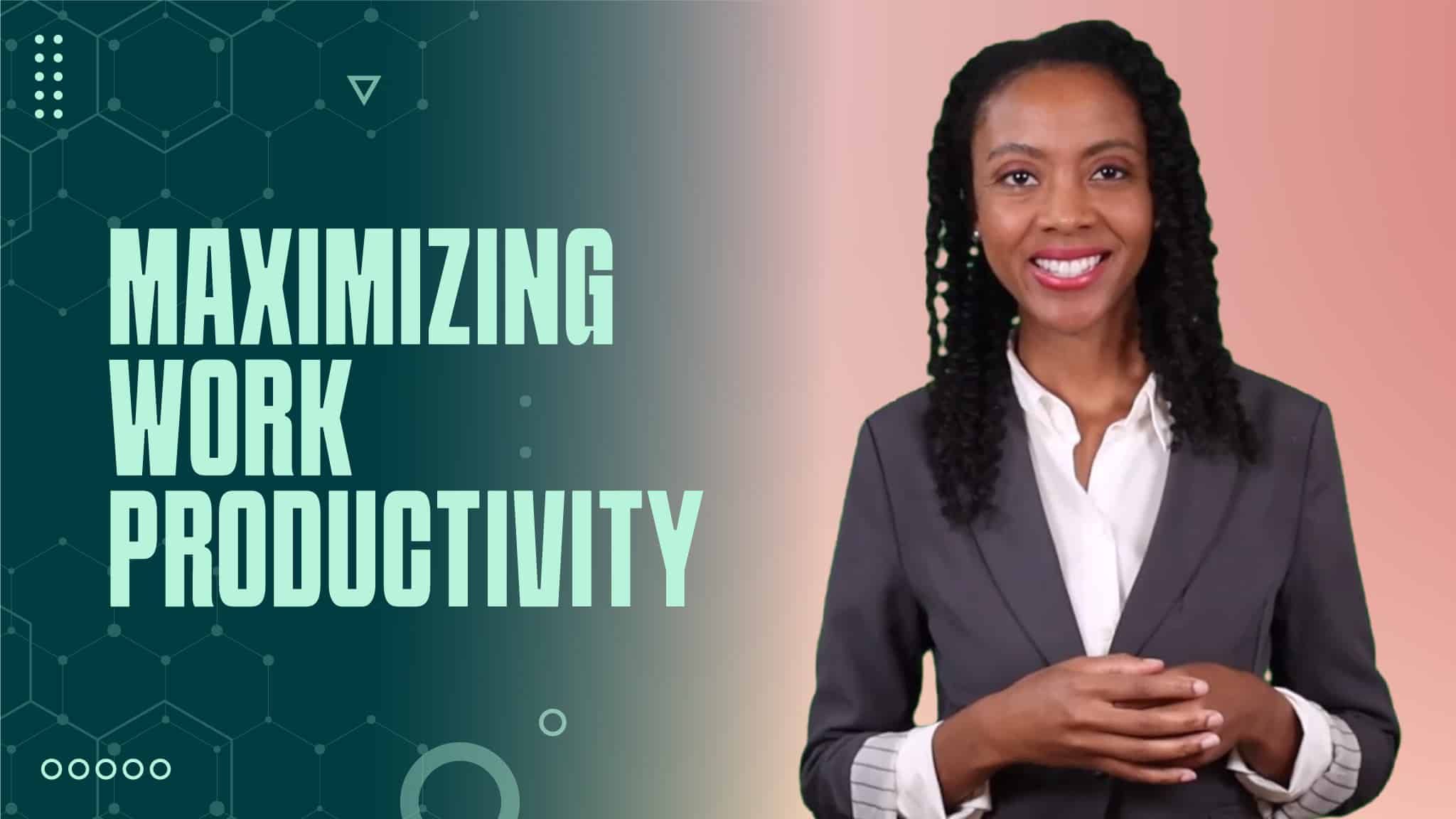 Maximizing Work Productivity - Simon Sez IT